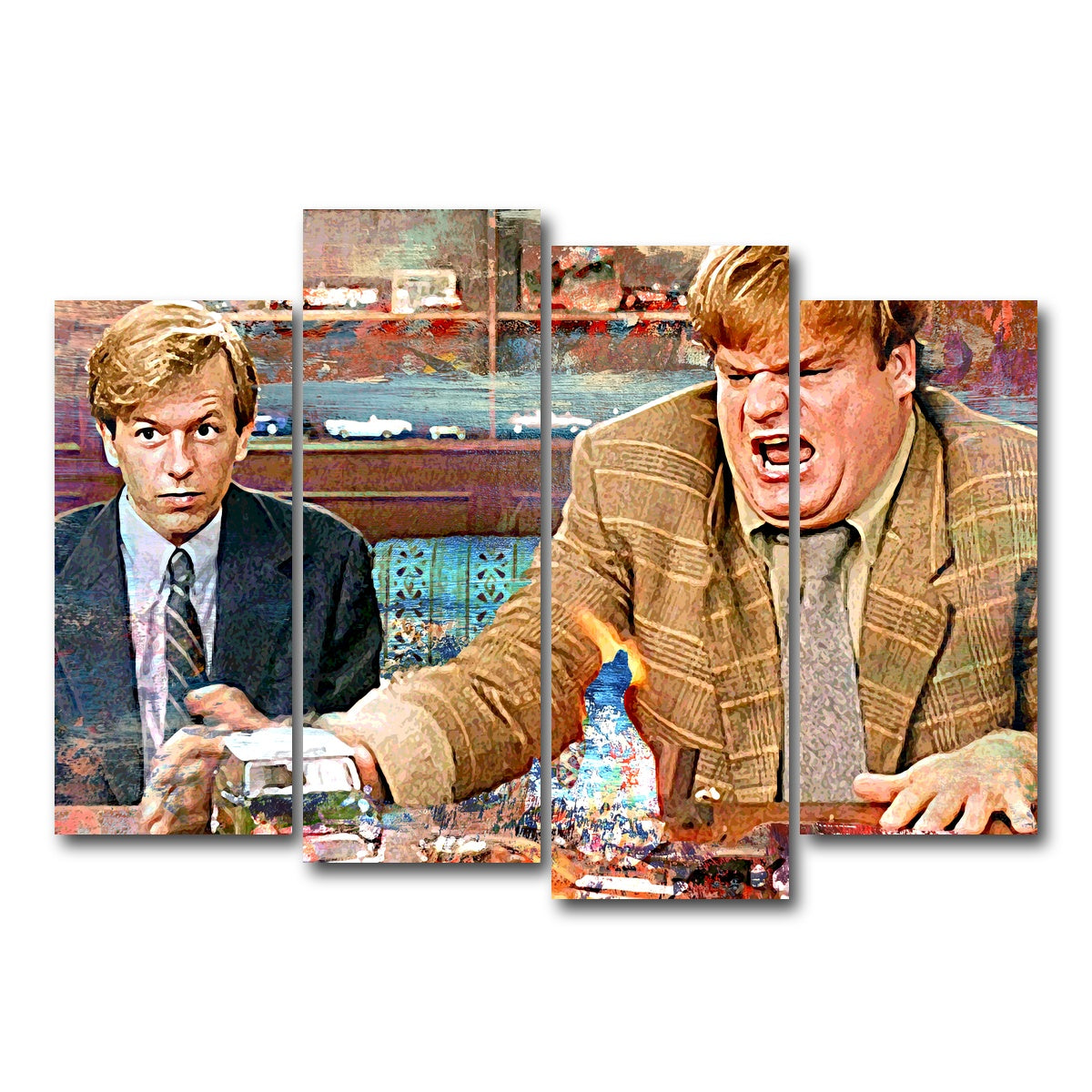 AUTO-MOCKUP WHITE | Callahan Sales Pitch Vintage | 4 Piece | Gallery Wrap Canvas | group=4_normal