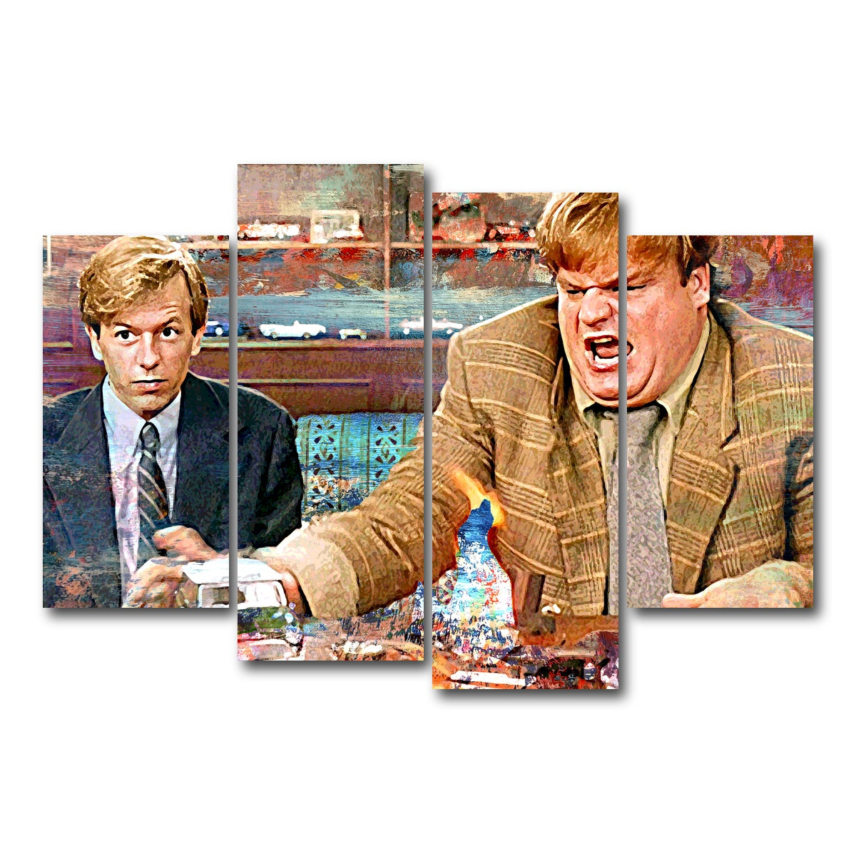 AUTO-MOCKUP WHITE | Callahan Sales Pitch Vintage | 4 Piece | Gallery Wrap Canvas | group=4_short