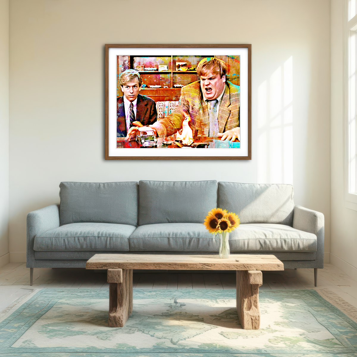 AUTO-MOCKUP ROOM | Callahan Sales Pitch Wall Art