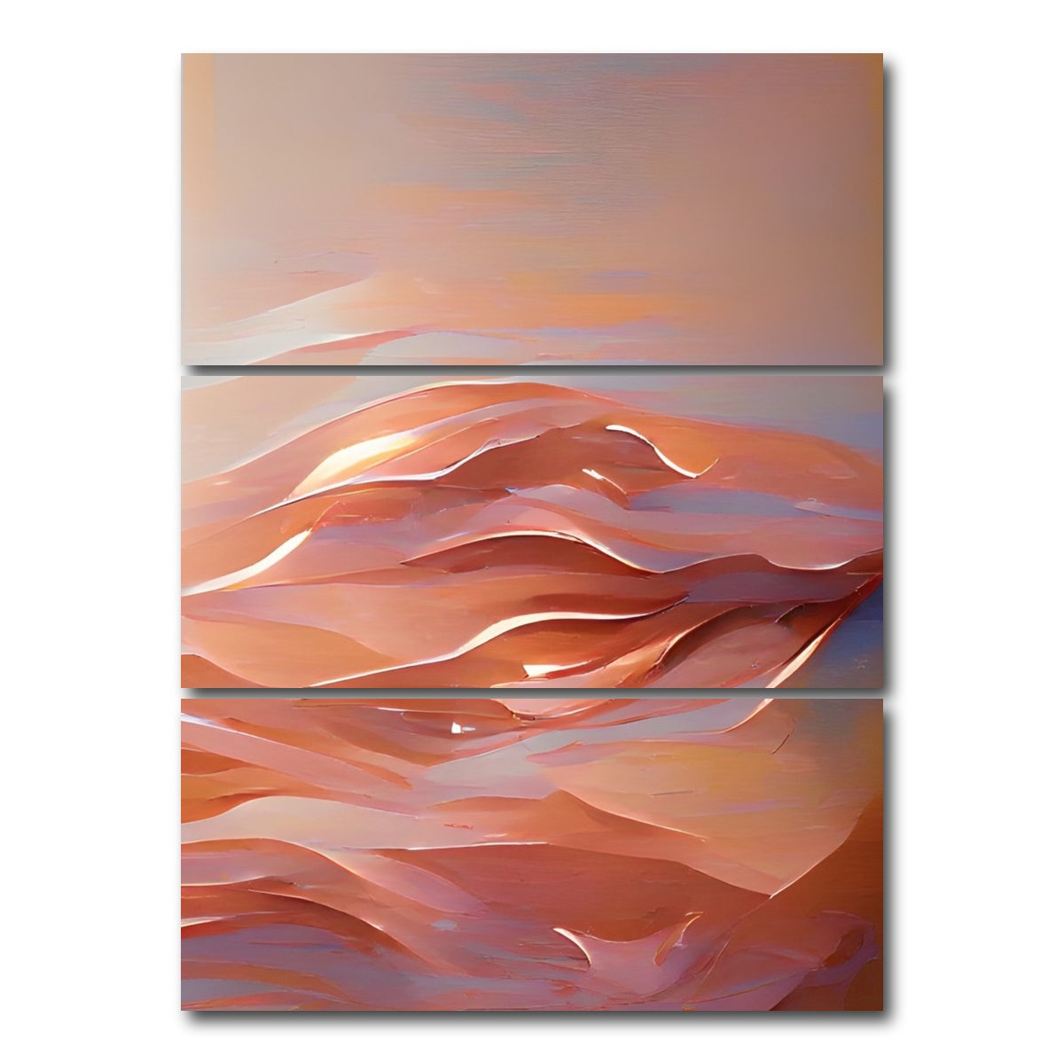 AUTO-MOCKUP WHITE | Calm Dunes | 3 Piece | Gallery Wrap Canvas | group=8x18_stacked