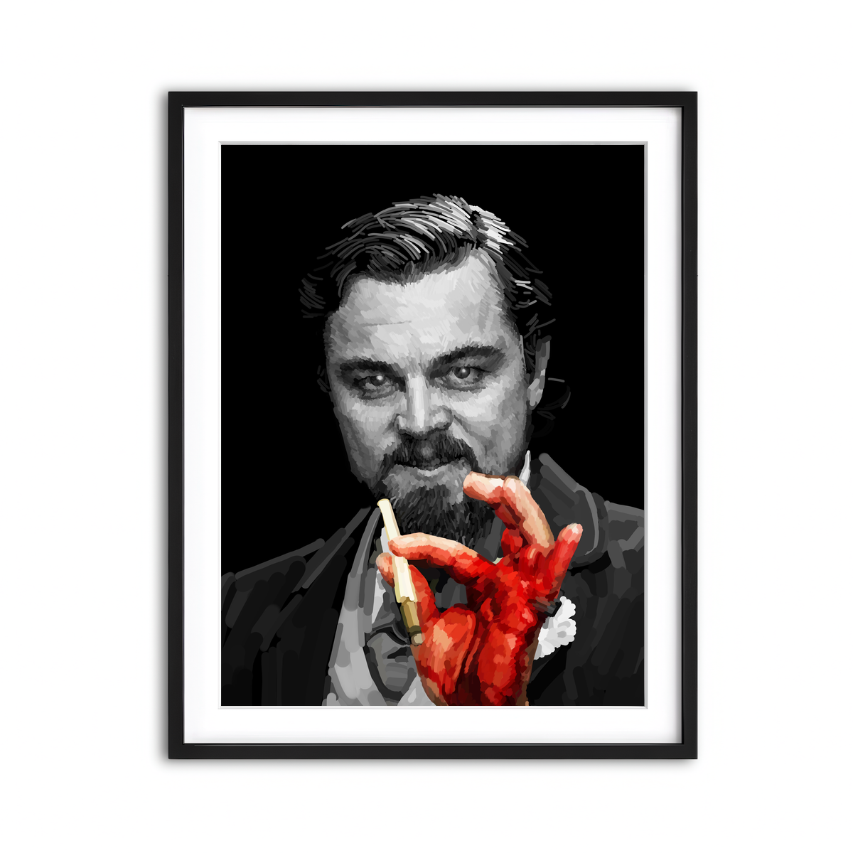 Framed Print 3x4 Black