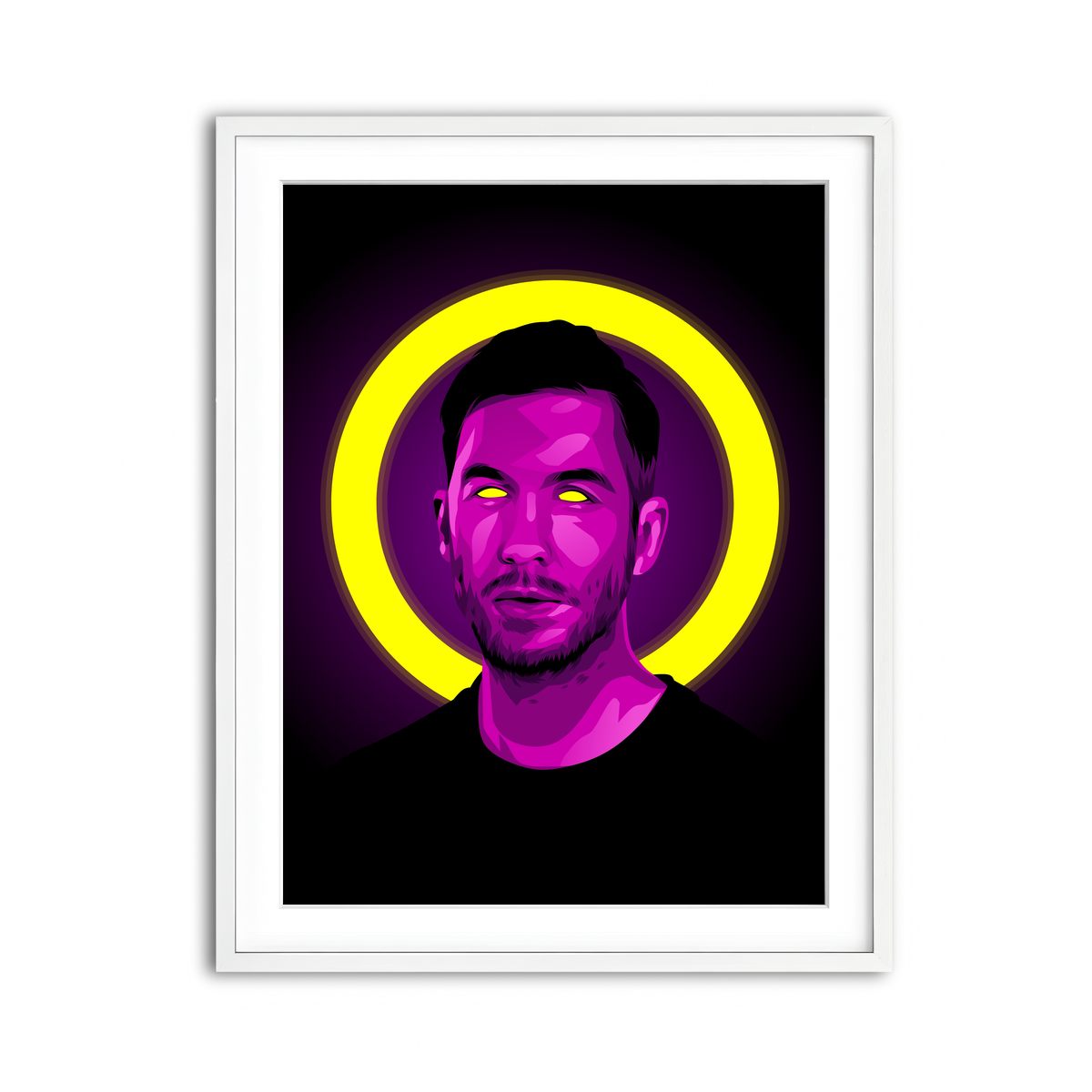 Framed Print 3x4 White