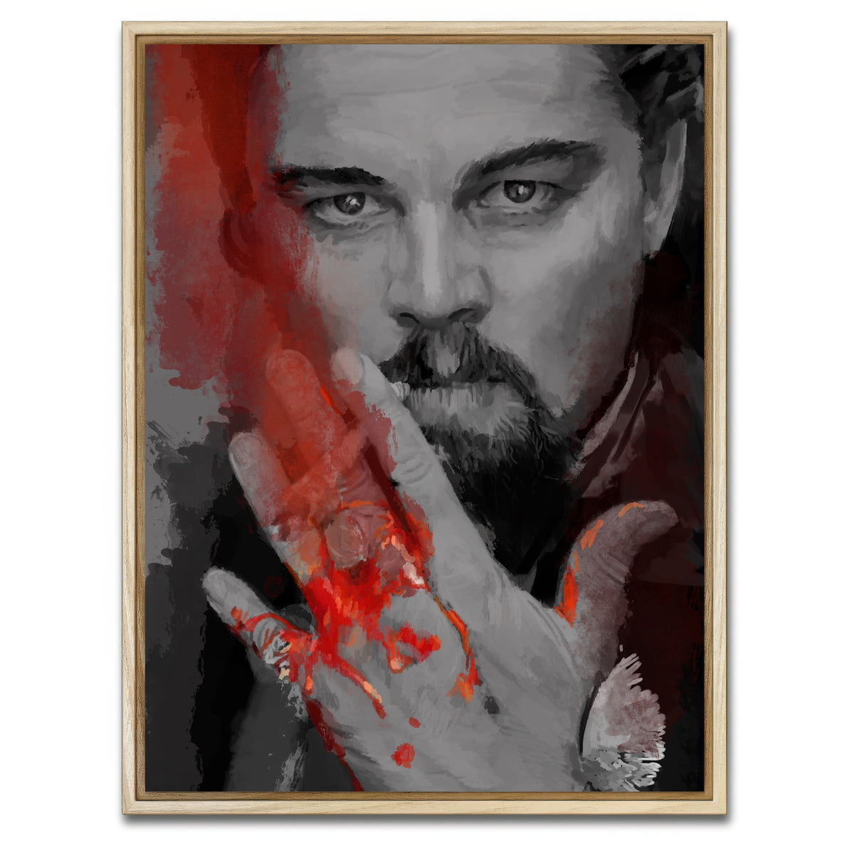 AUTO-MOCKUP WHITE | Calvin | 1 Piece | Natural Framed Canvas | group=3x4