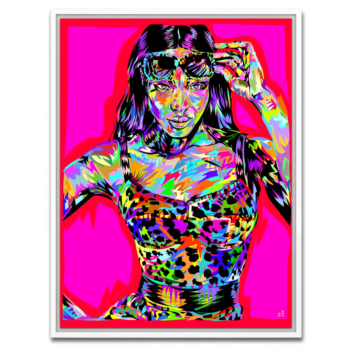 AUTO-MOCKUP WHITE | Cambell | 1 Piece | White Framed Canvas | group=3x4