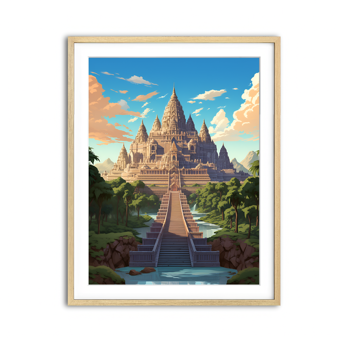 Framed Print 3x4 Natural
