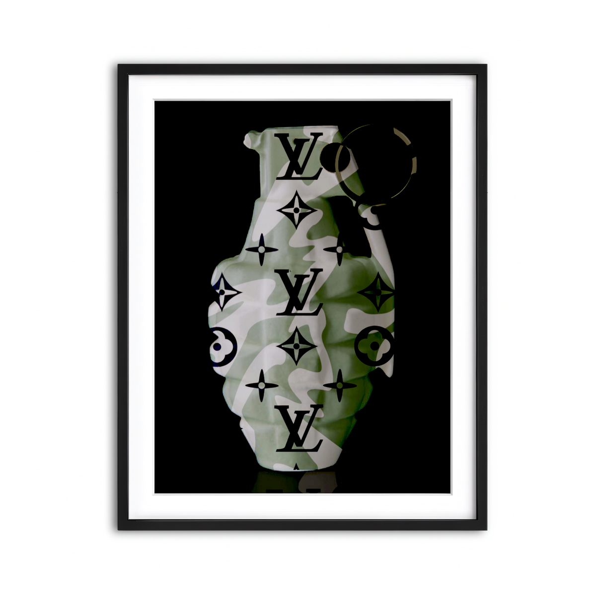 Framed Print 3x4 Black