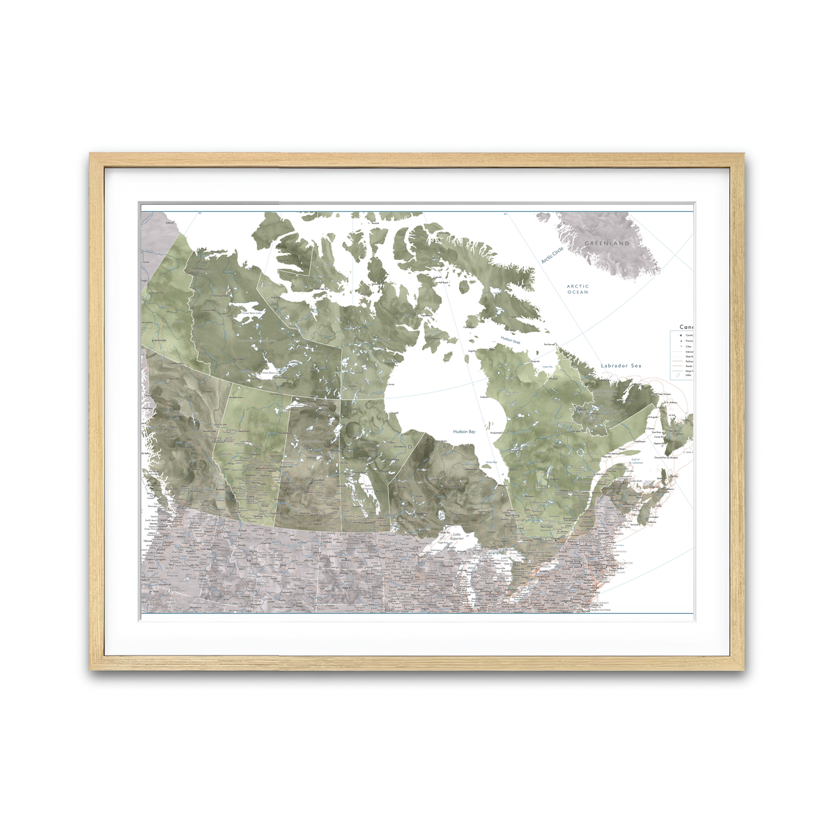 Framed Print 4x3 Natural