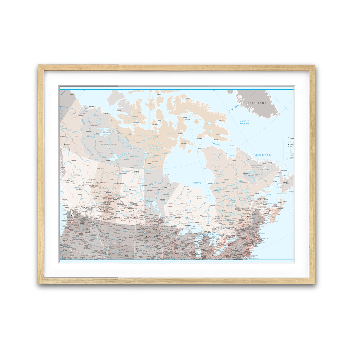 Framed Print 4x3 Natural