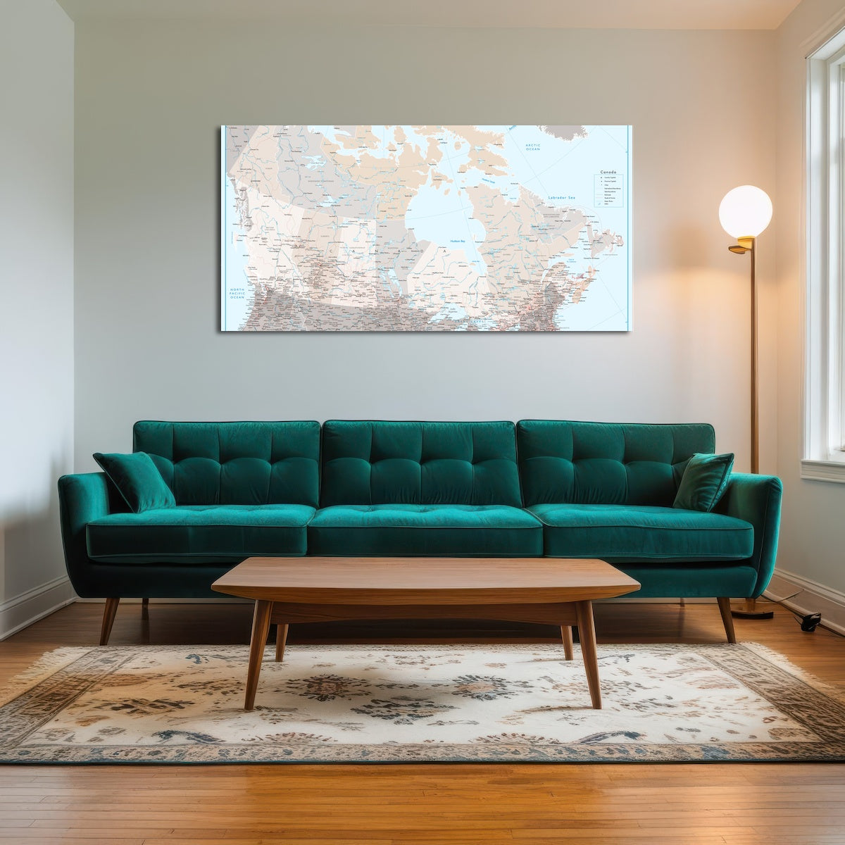 AUTO-MOCKUP ROOM | Canada Map