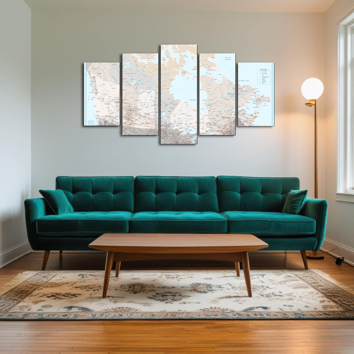 AUTO-MOCKUP ROOM | Canada Map