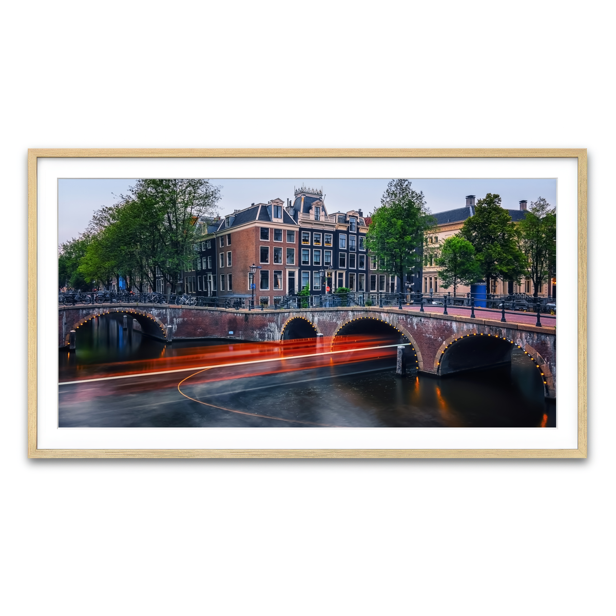 Framed Print 2x1 Natural