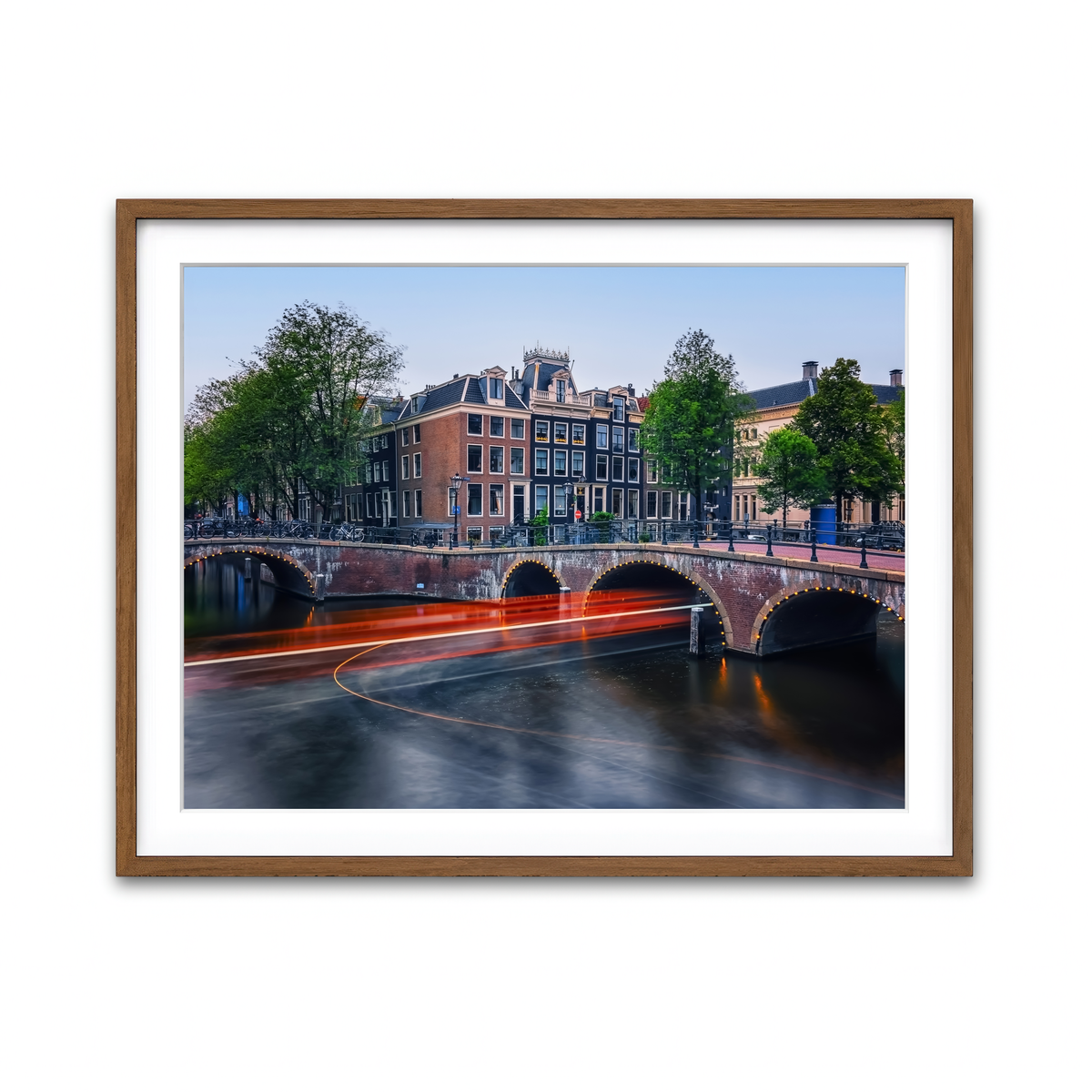 Framed Print 4x3 Walnut