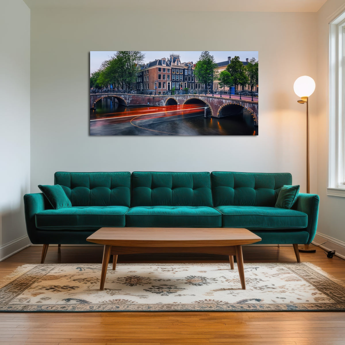 AUTO-MOCKUP ROOM | Canal In Amsterdam