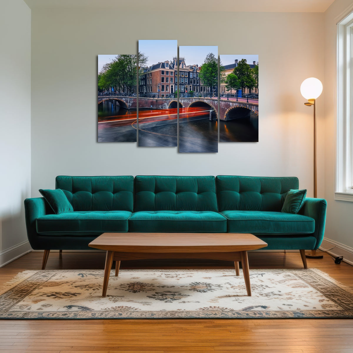 AUTO-MOCKUP ROOM | Canal In Amsterdam