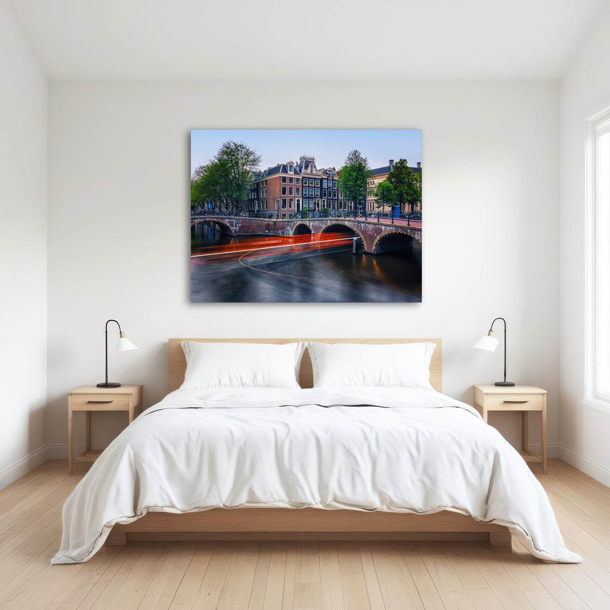 AUTO-MOCKUP ROOM | Canal In Amsterdam