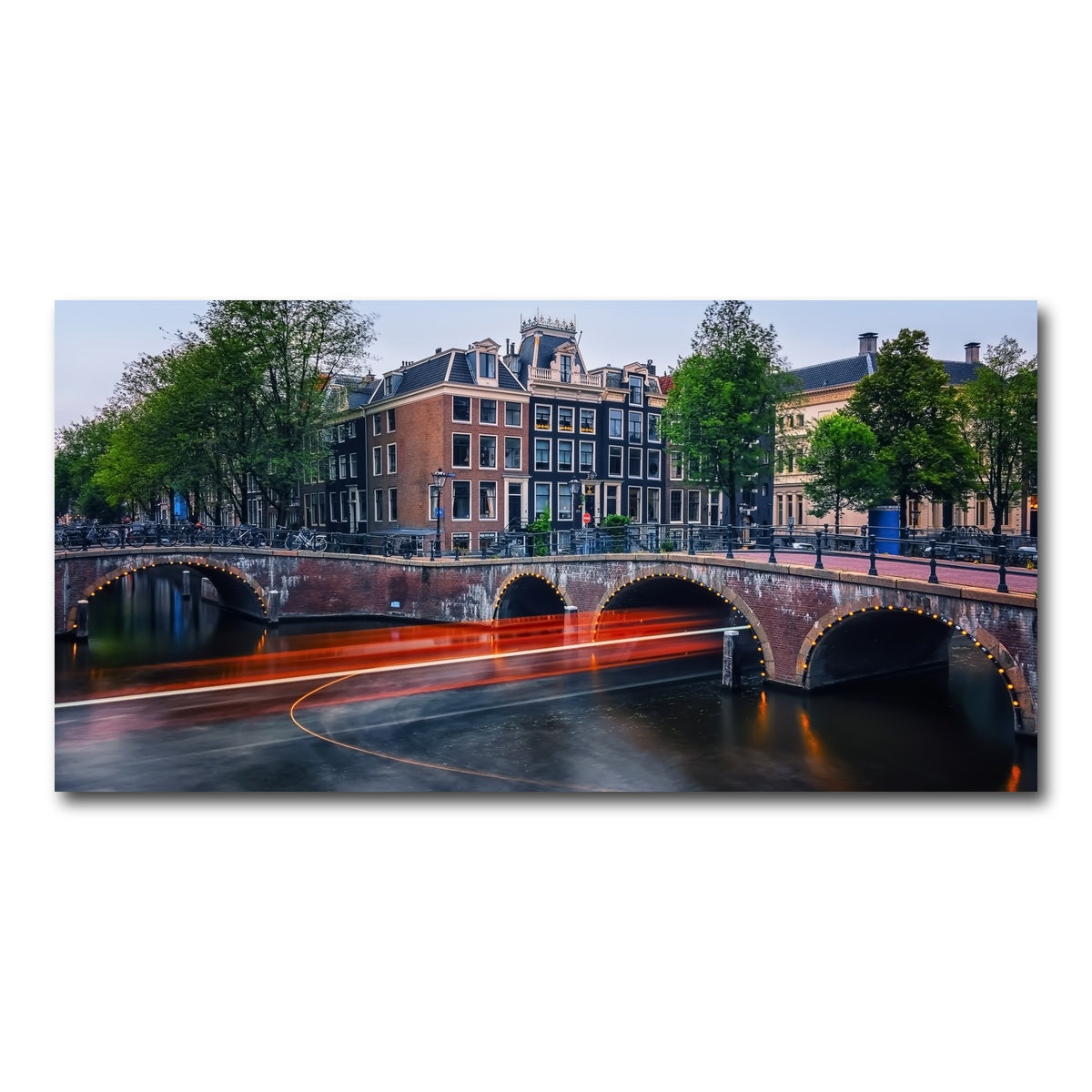 AUTO-MOCKUP WHITE | Canal In Amsterdam | 1 Piece | Gallery Wrap Canvas | group=2x1