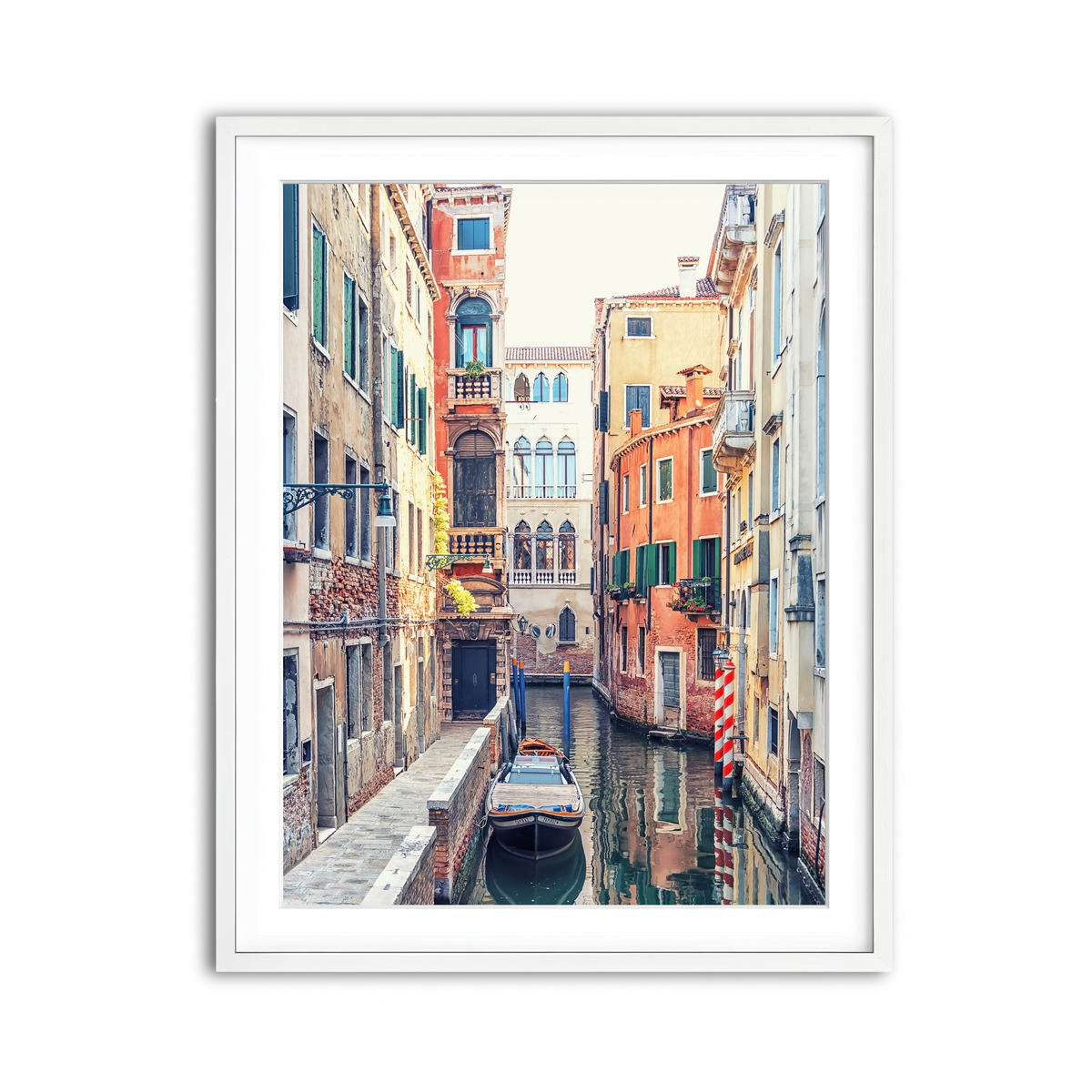 Framed Print 3x4 White