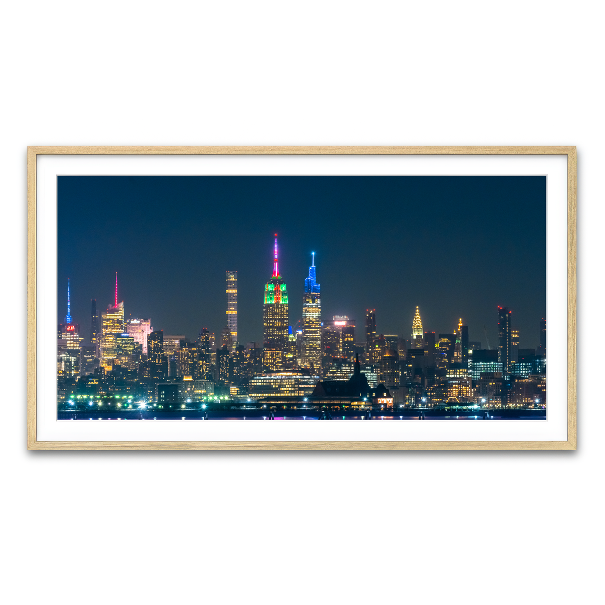 Framed Print 2x1 Natural