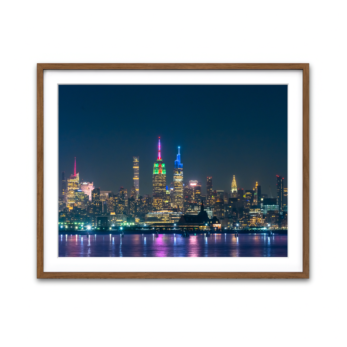 Framed Print 4x3 Walnut