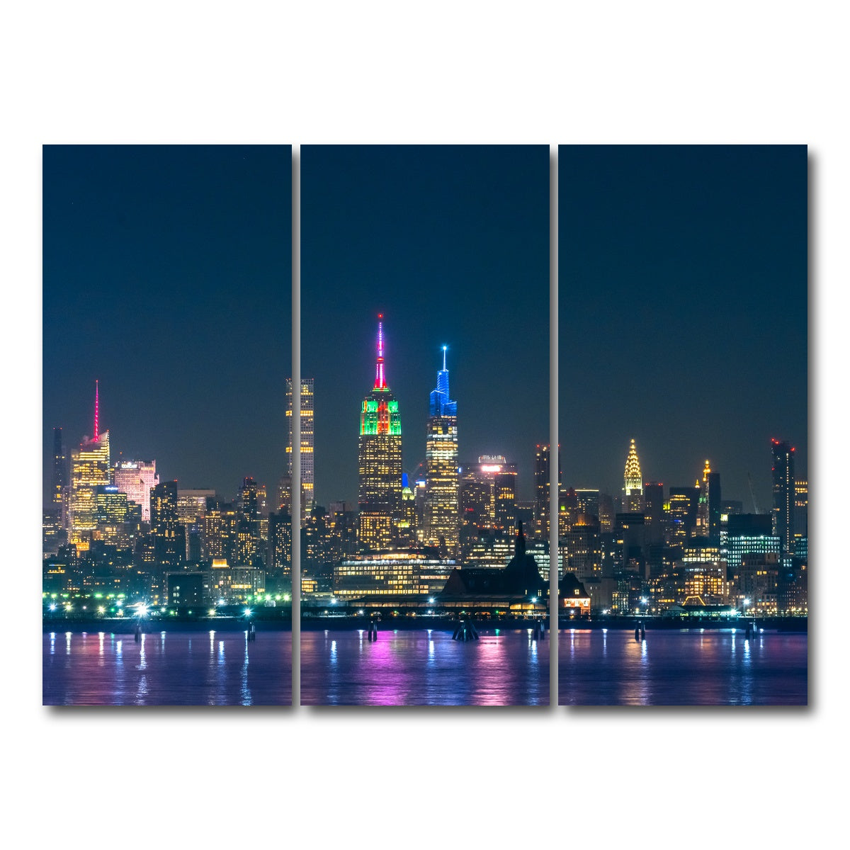 AUTO-MOCKUP WHITE | Candy City | 3 Piece | Gallery Wrap Canvas | group=8x18