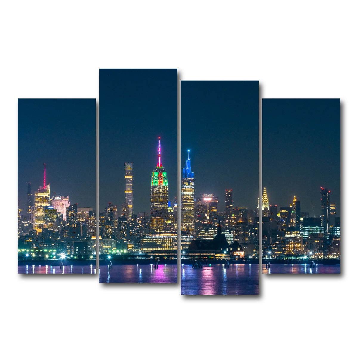 AUTO-MOCKUP WHITE | Candy City | 4 Piece | Gallery Wrap Canvas | group=4_normal