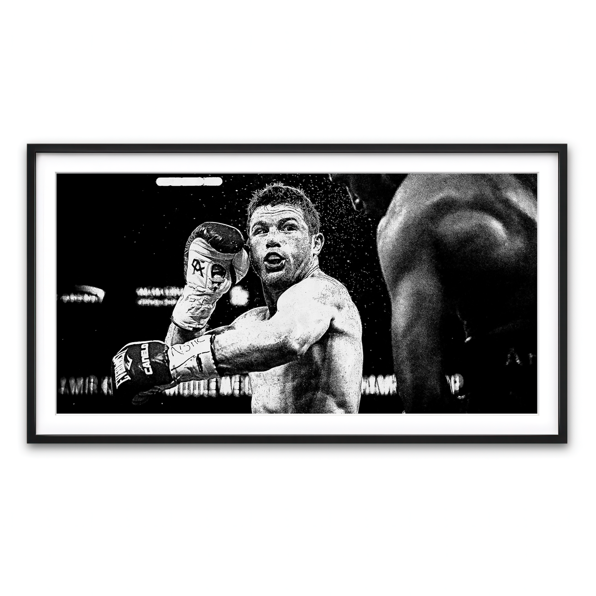 Framed Print 2x1 Black