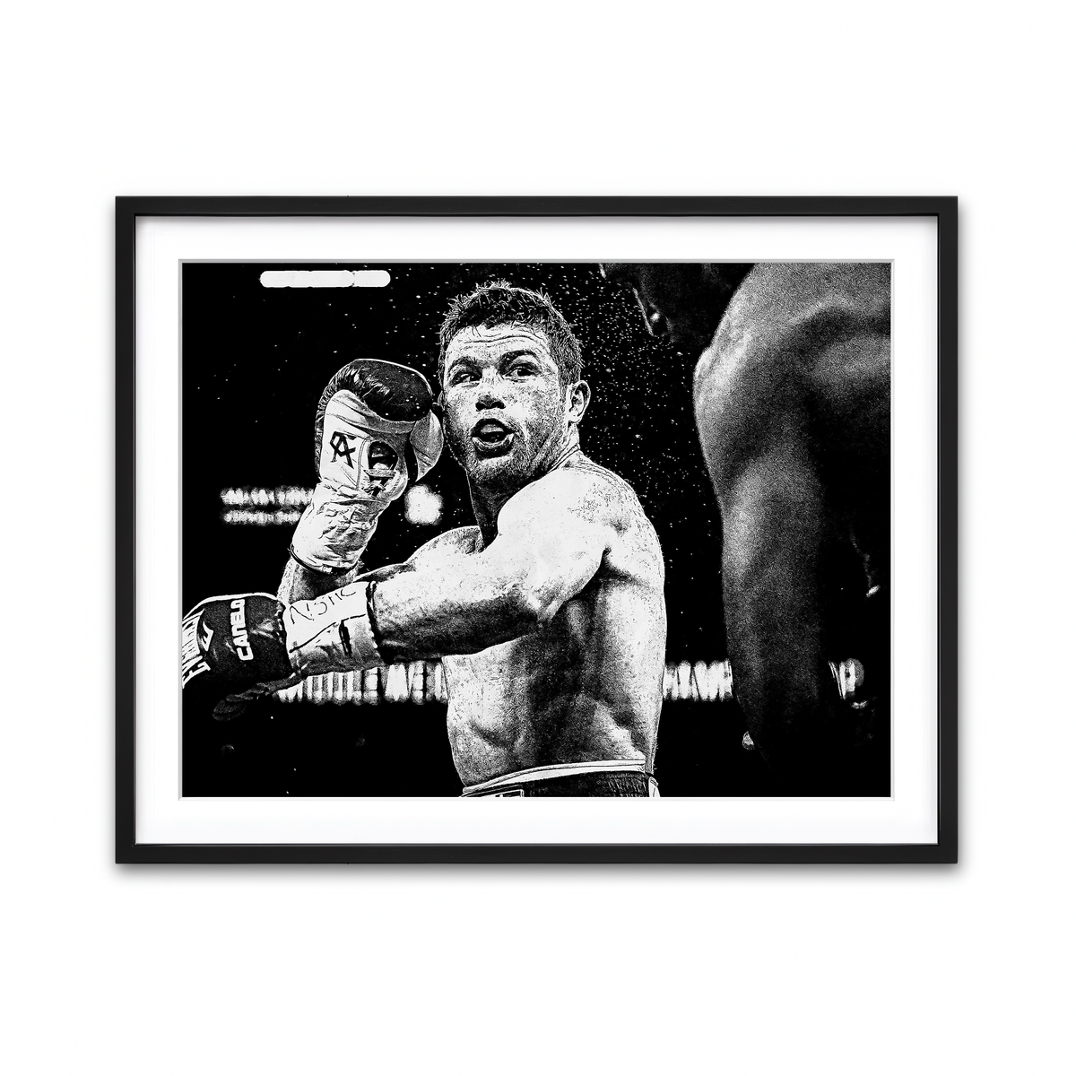 Framed Print 4x3 Black