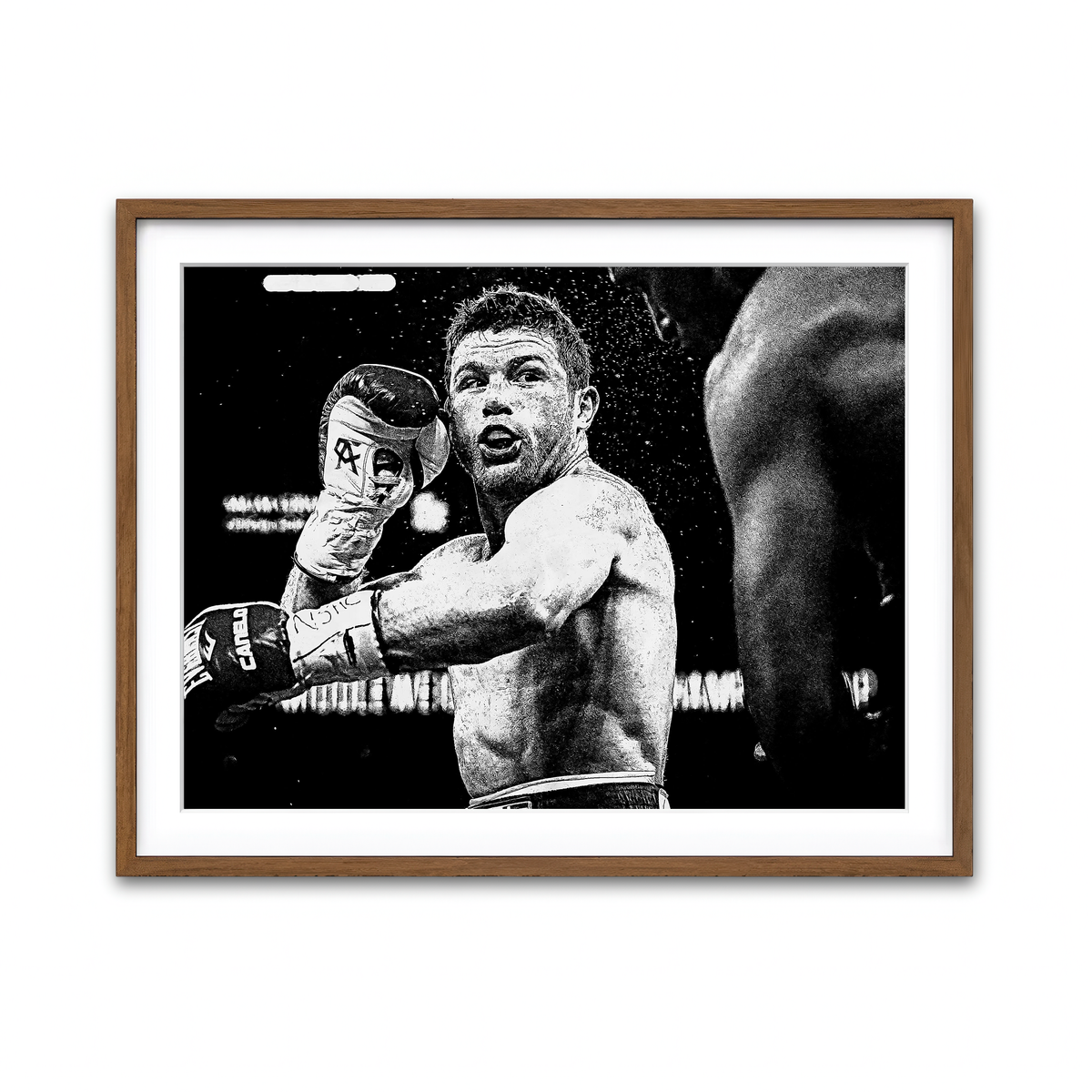 Framed Print 4x3 Walnut