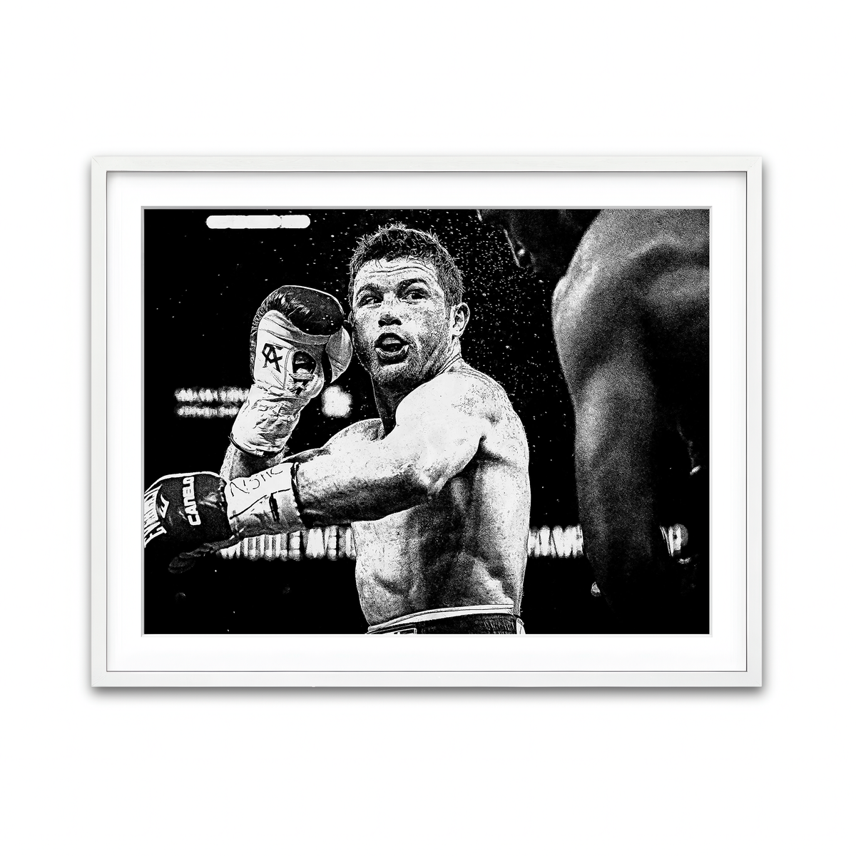 Framed Print 4x3 White