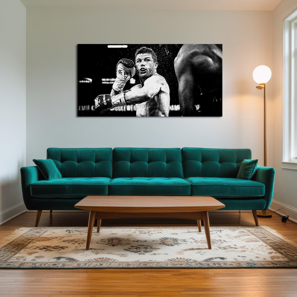 AUTO-MOCKUP ROOM | Canelo Alvarez Grayscale