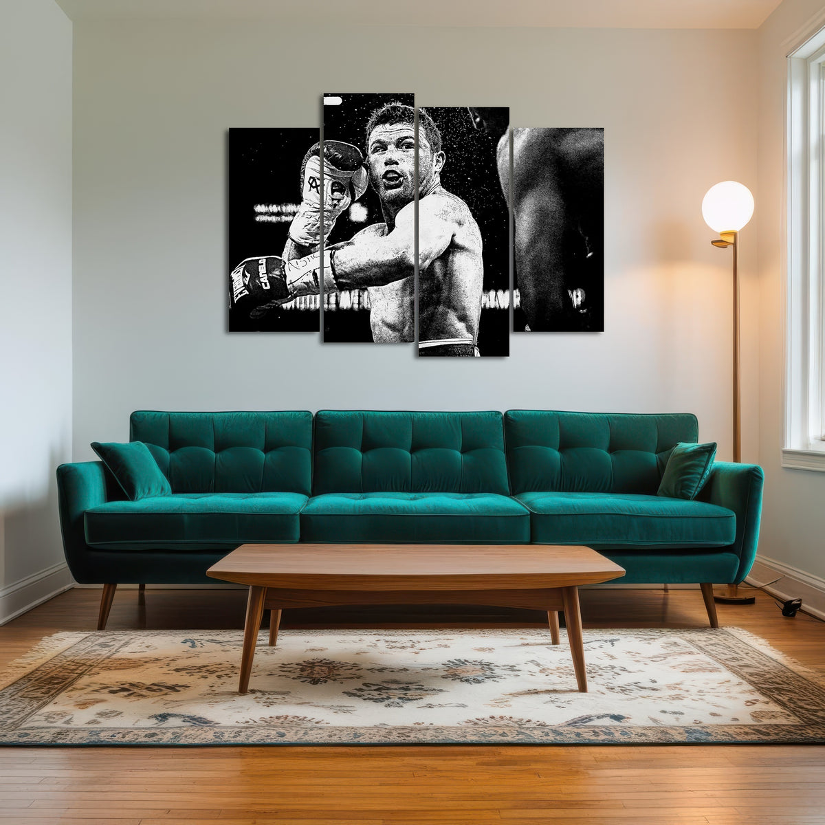 AUTO-MOCKUP ROOM | Canelo Alvarez Grayscale