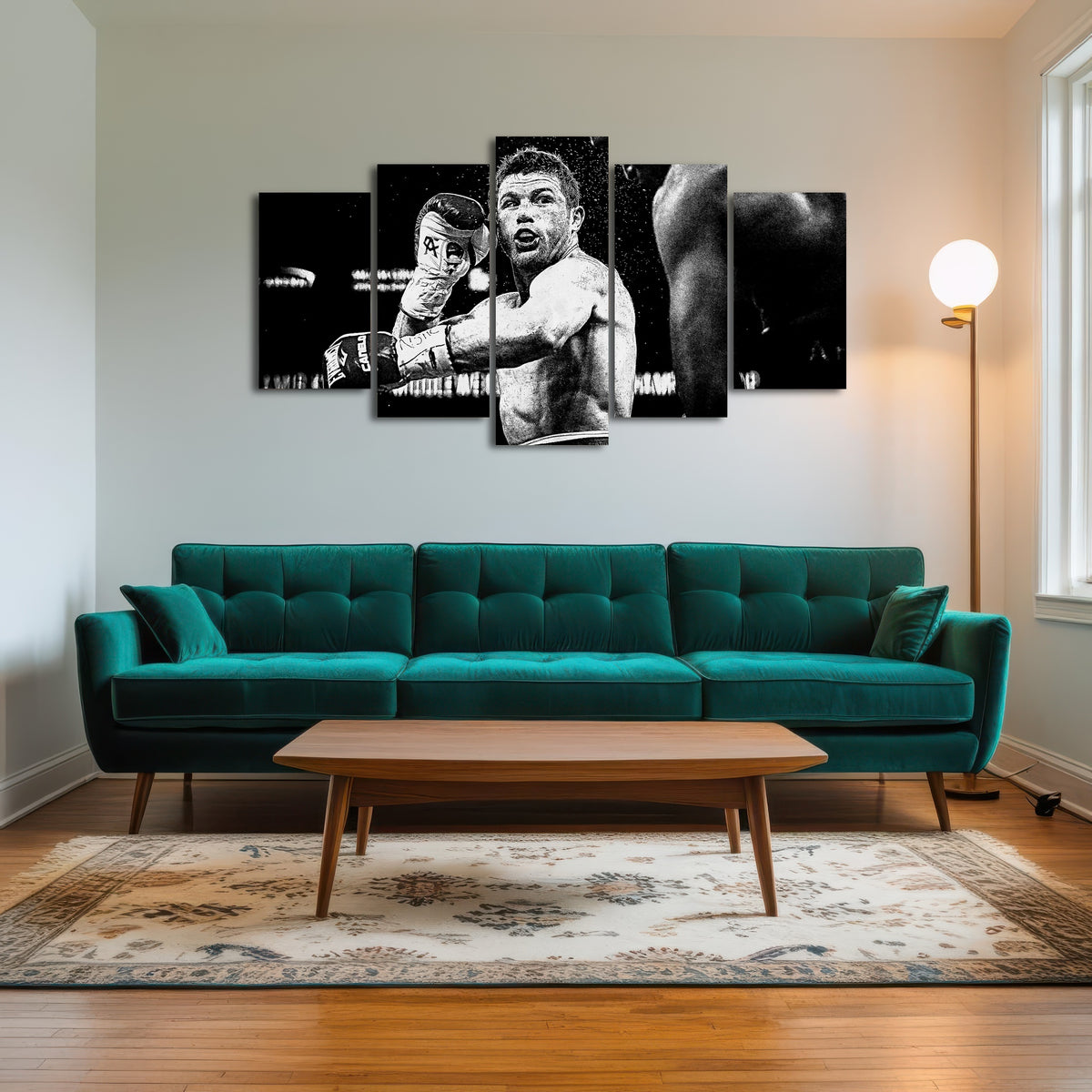 AUTO-MOCKUP ROOM | Canelo Alvarez Grayscale