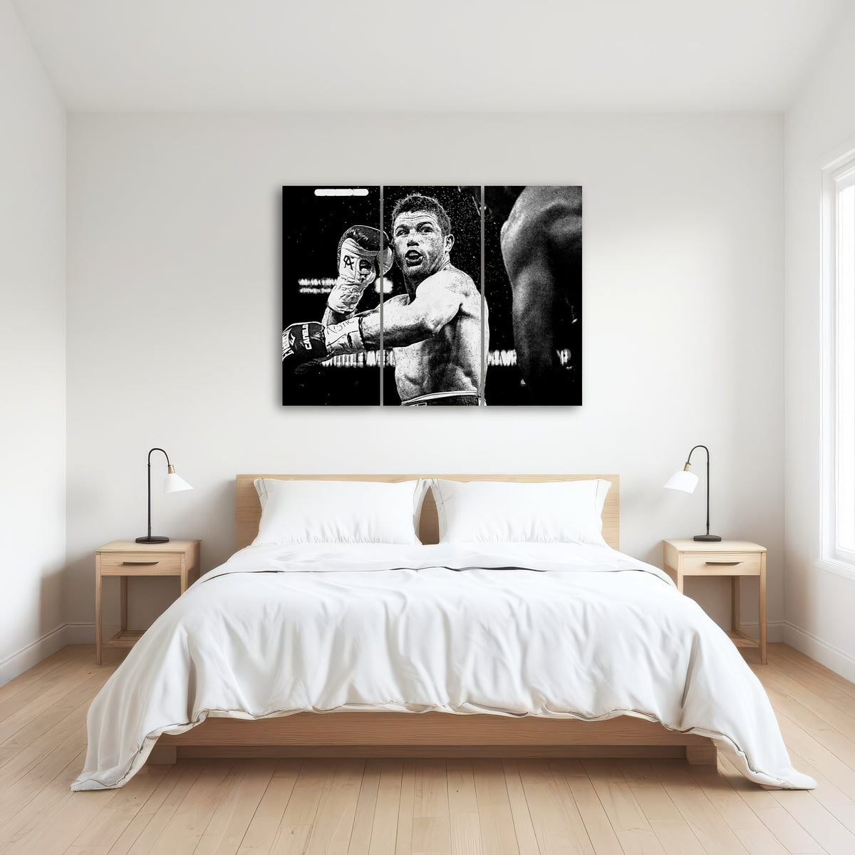 AUTO-MOCKUP ROOM | Canelo Alvarez Grayscale