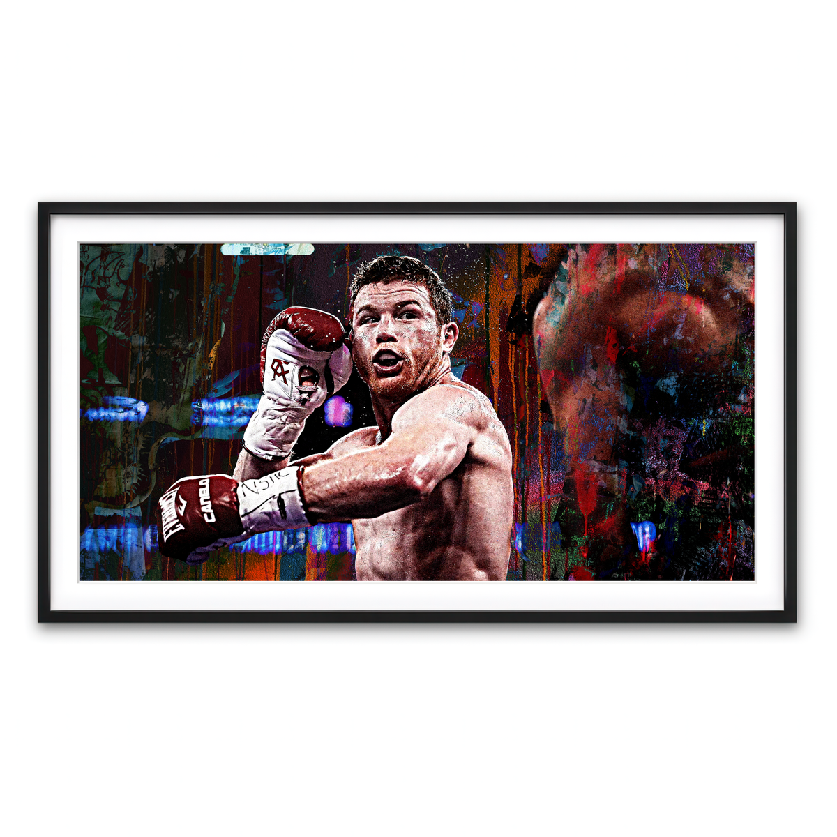 Framed Print 2x1 Black