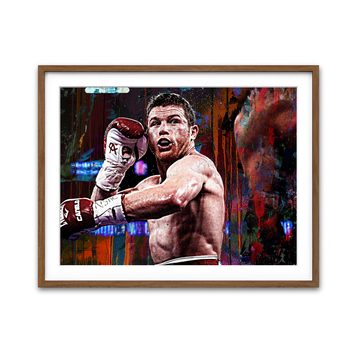 Framed Print 4x3 Walnut