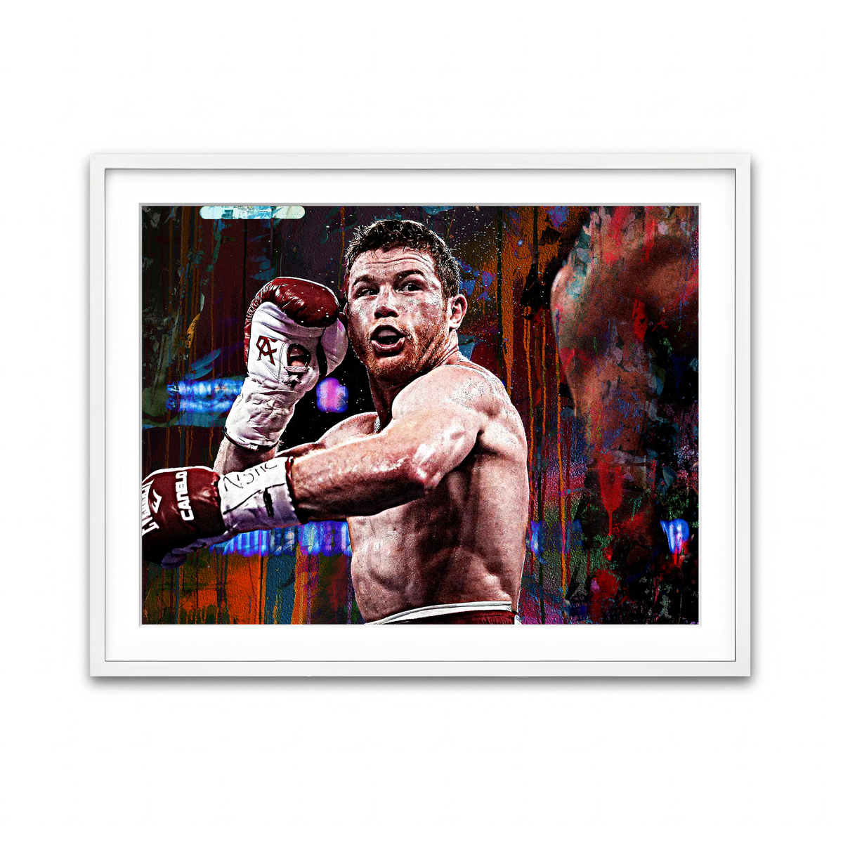 Framed Print 4x3 White