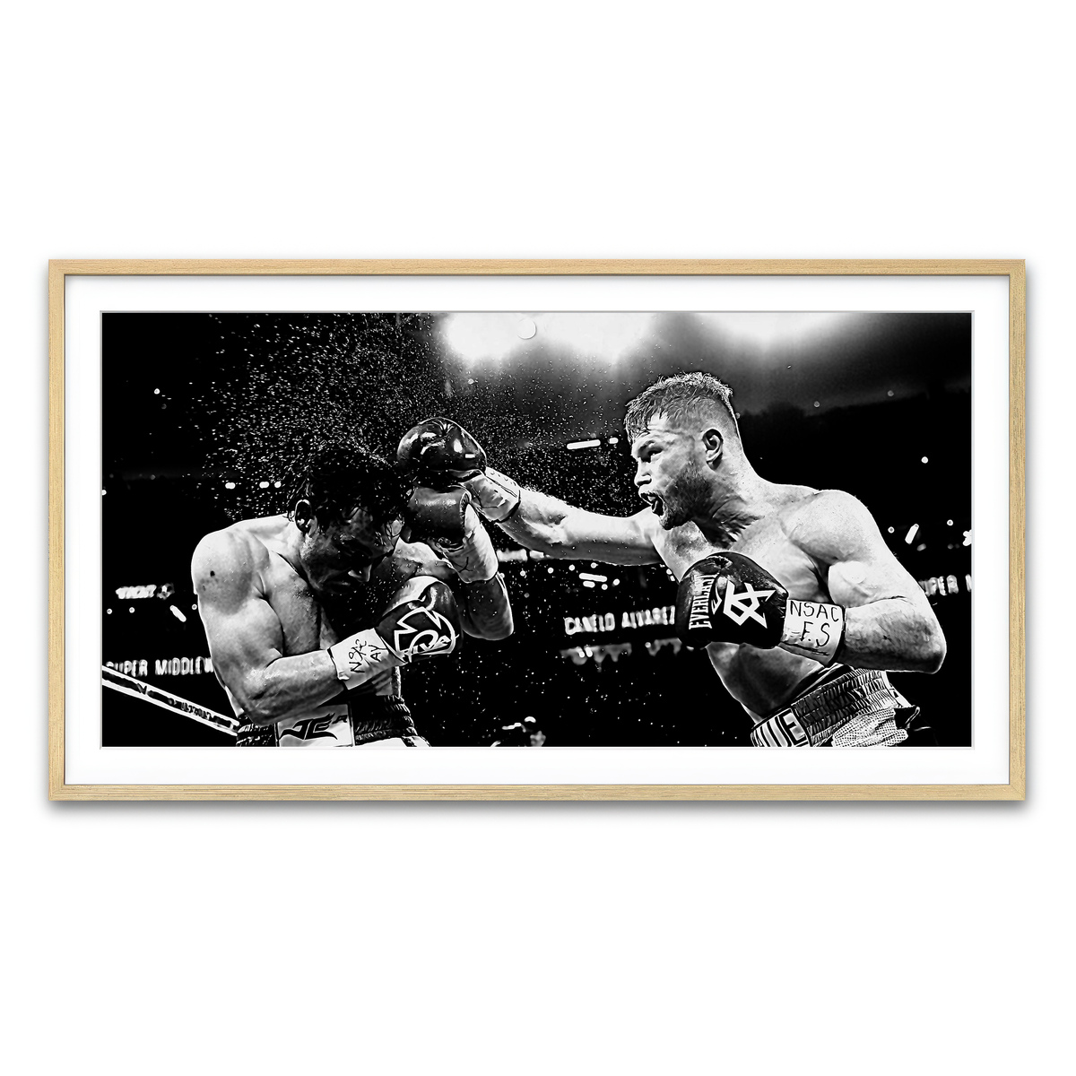Framed Print 2x1 Natural