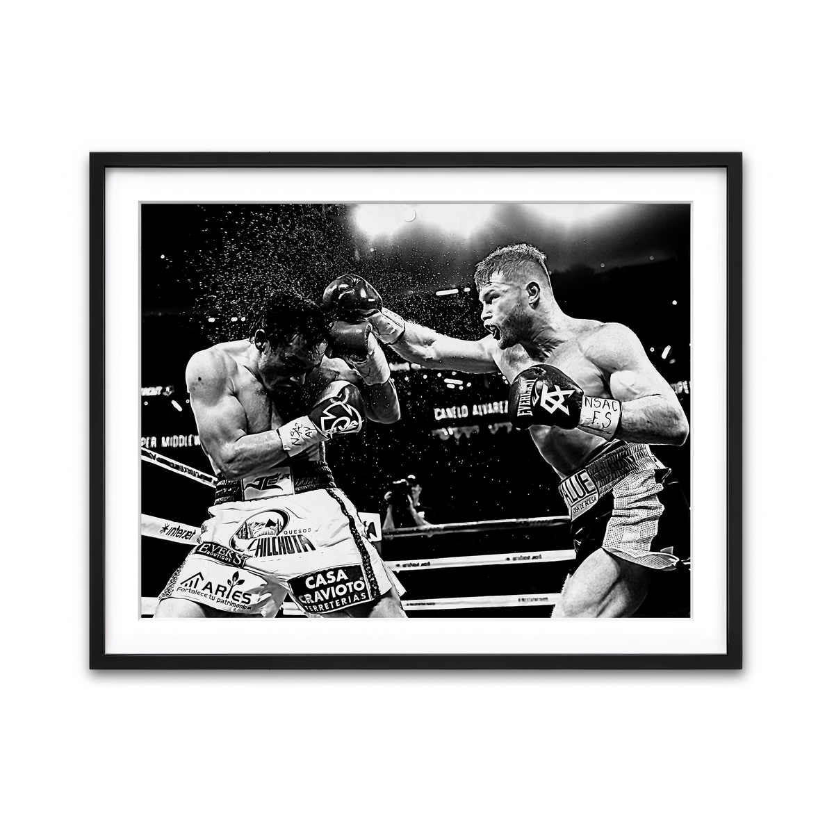 Framed Print 4x3 Black