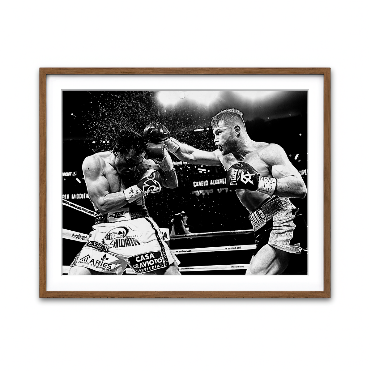 Framed Print 4x3 Walnut