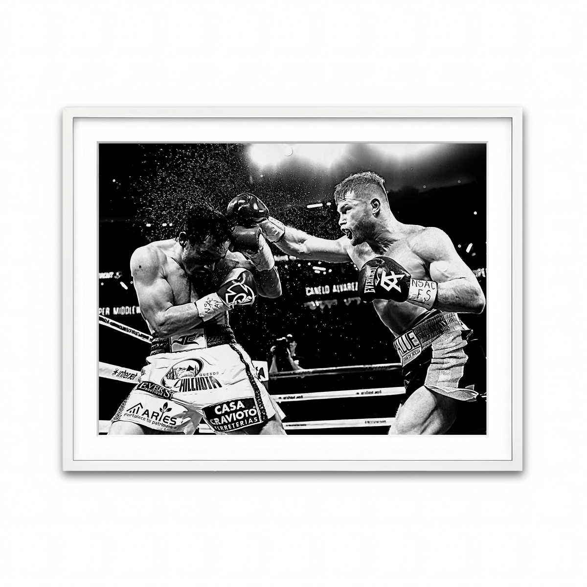 Framed Print 4x3 White