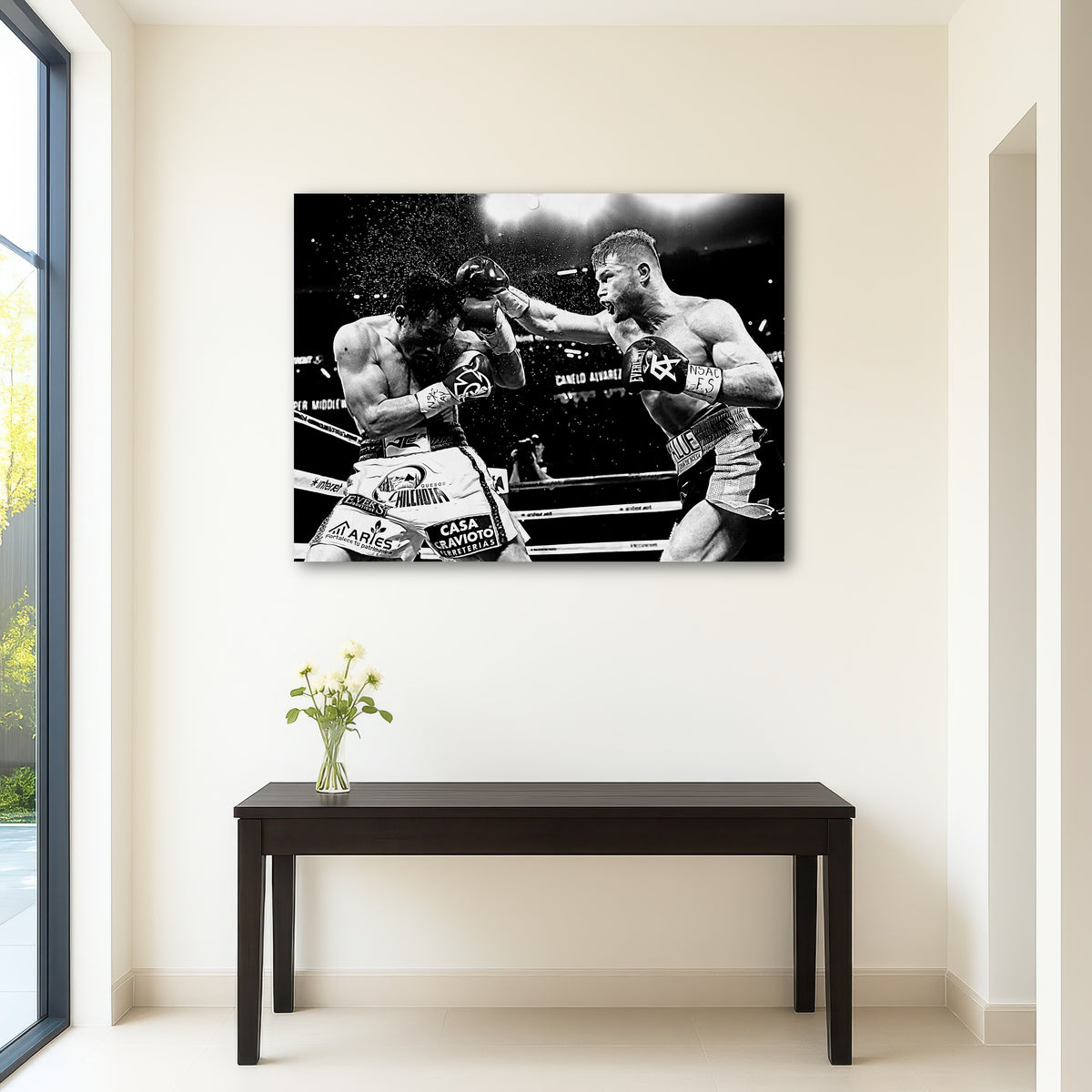 AUTO-MOCKUP ROOM | Canelo vs Chavez Jr Grayscale
