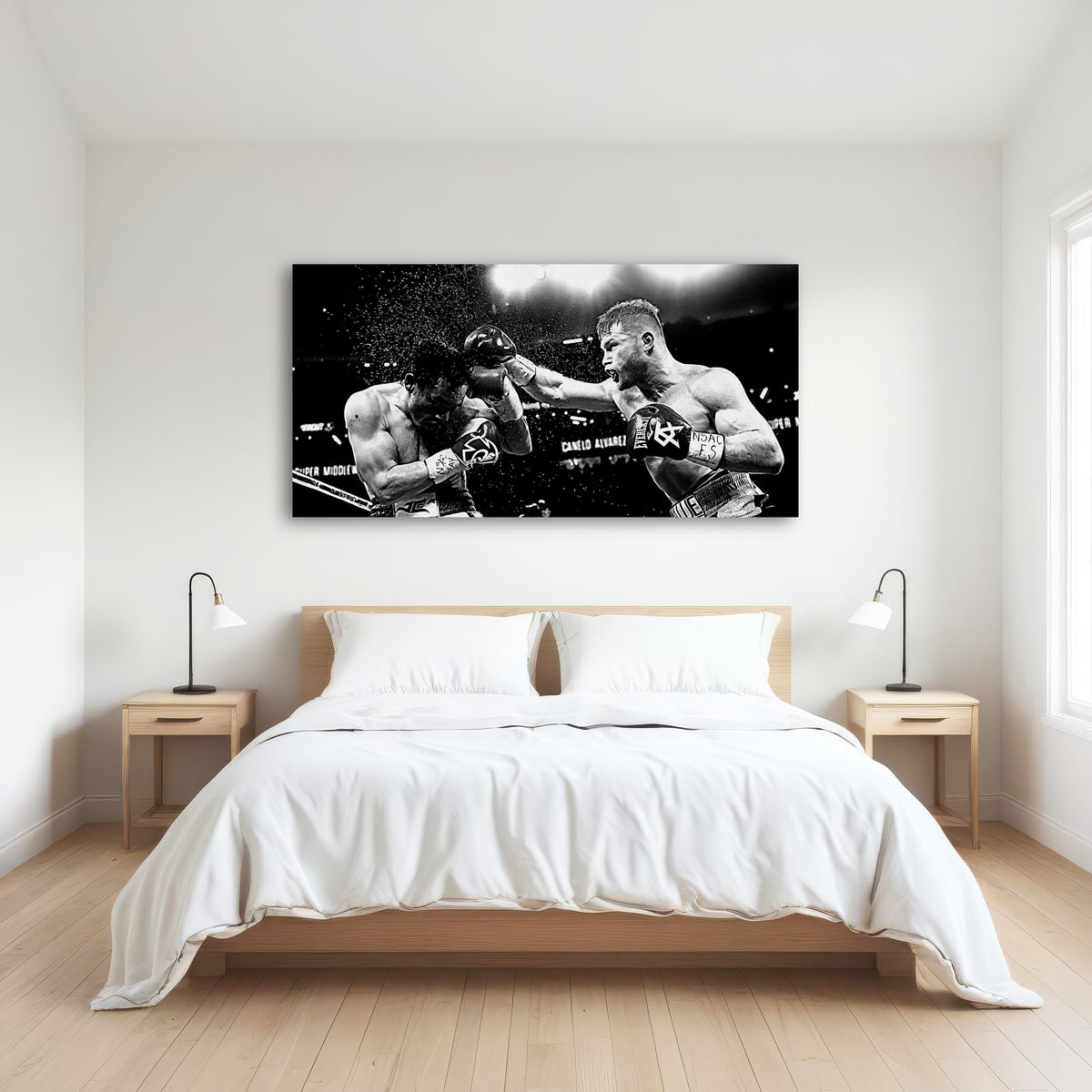 AUTO-MOCKUP ROOM | Canelo vs Chavez Jr Grayscale