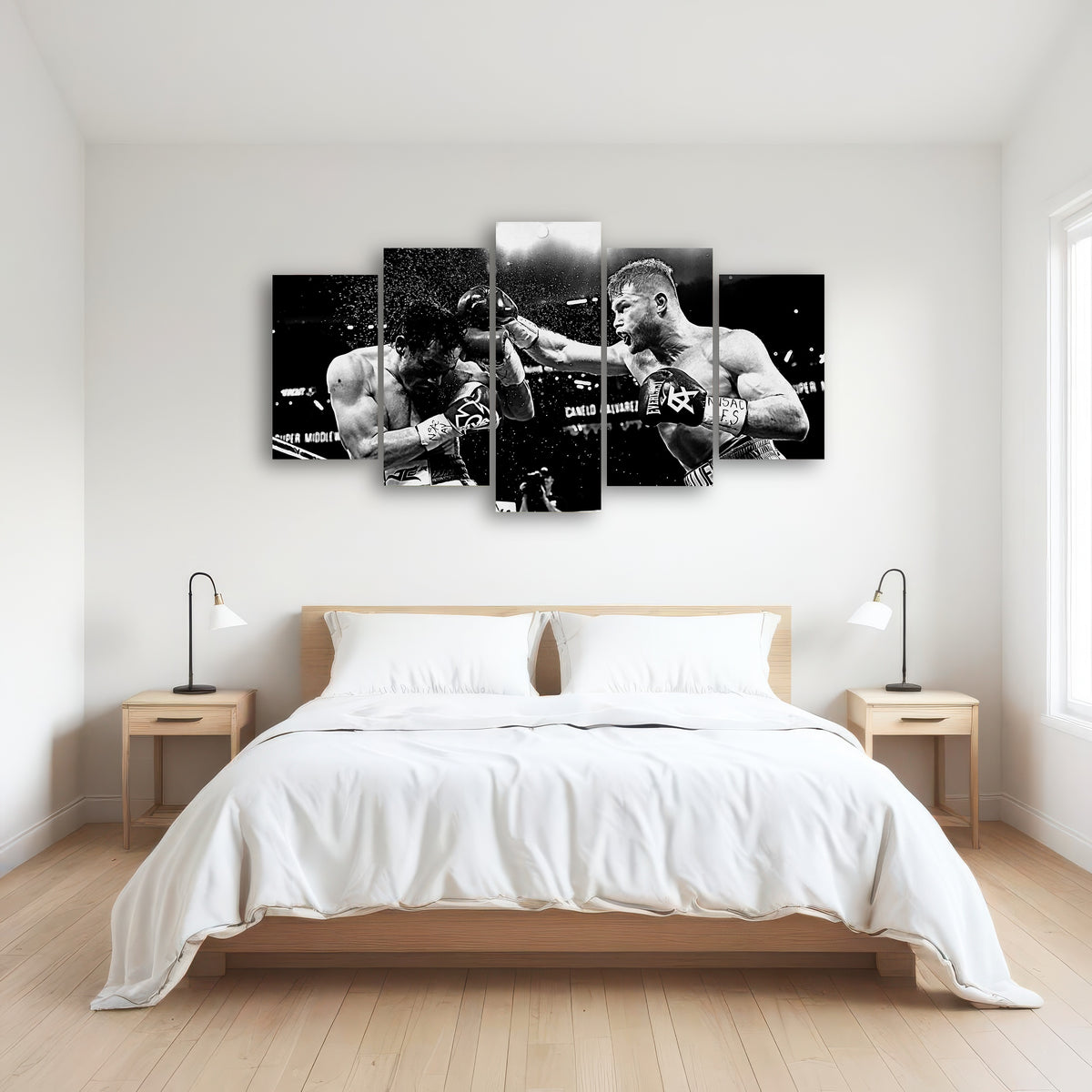 AUTO-MOCKUP ROOM | Canelo vs Chavez Jr Grayscale