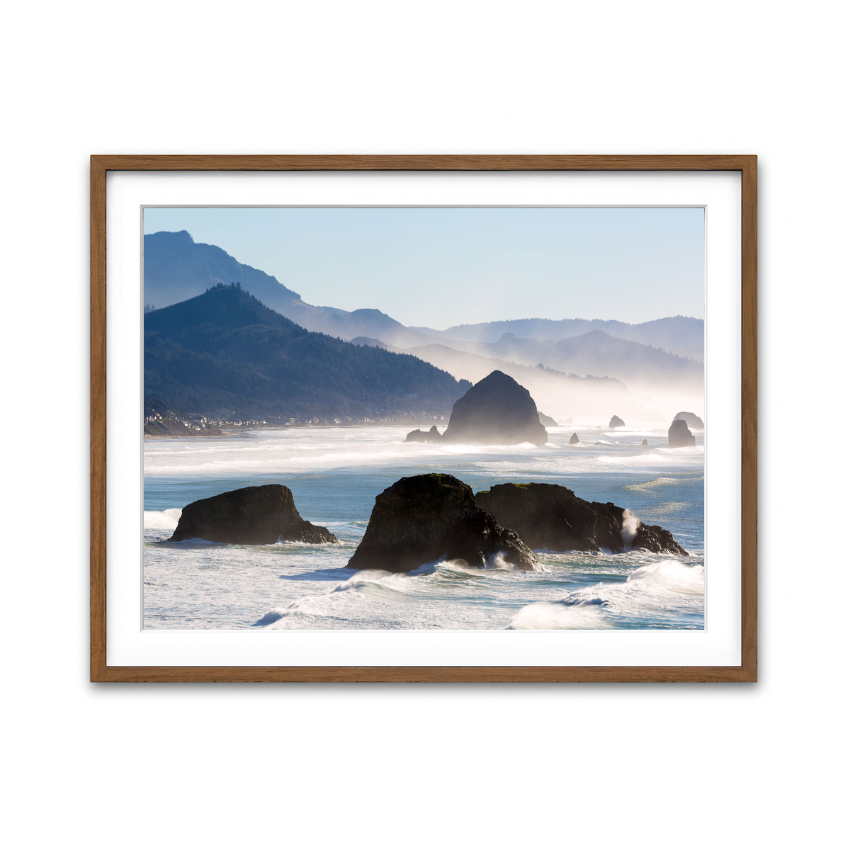 Framed Print 4x3 Walnut