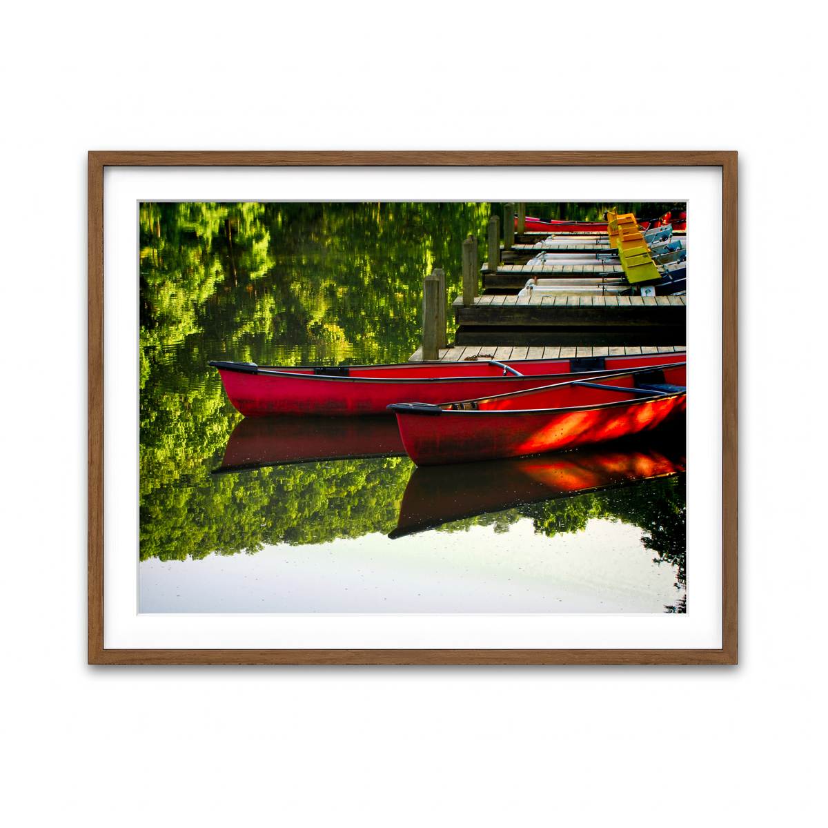 Framed Print 4x3 Walnut