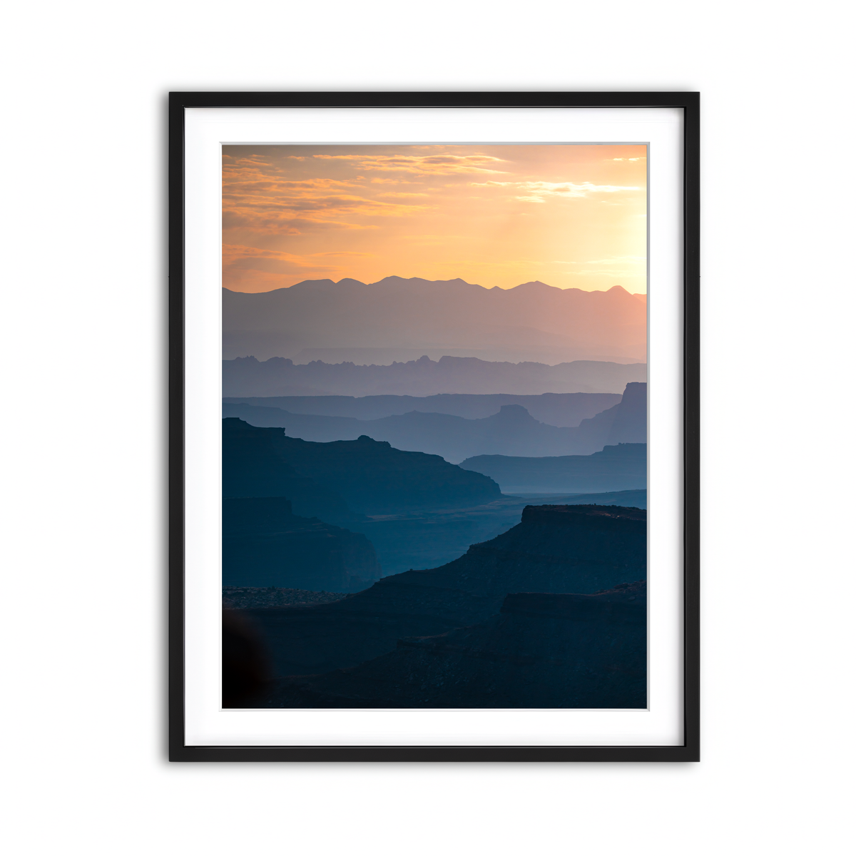 Framed Print 3x4 Black