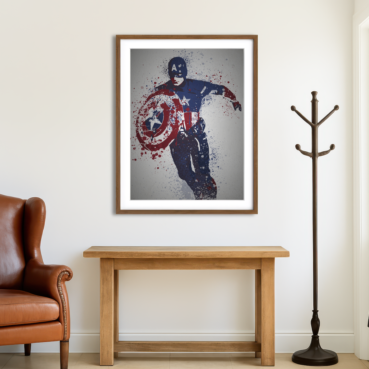 AUTO-MOCKUP ROOM | Cap Wall Art