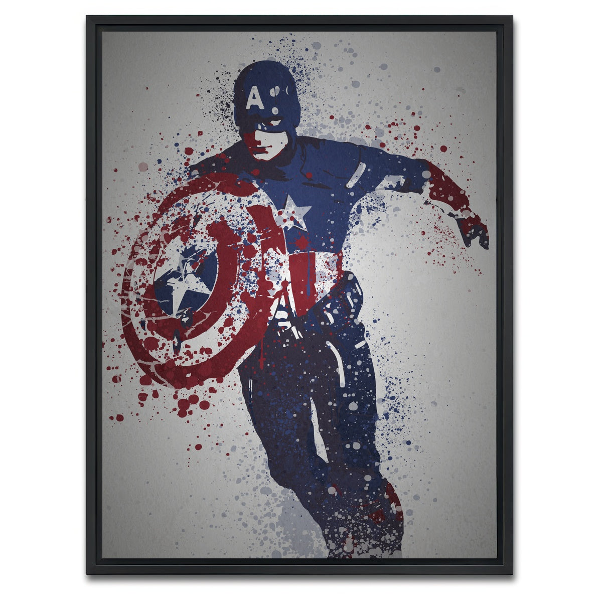 AUTO-MOCKUP WHITE | Cap | 1 Piece | Black Framed Canvas | group=3x4