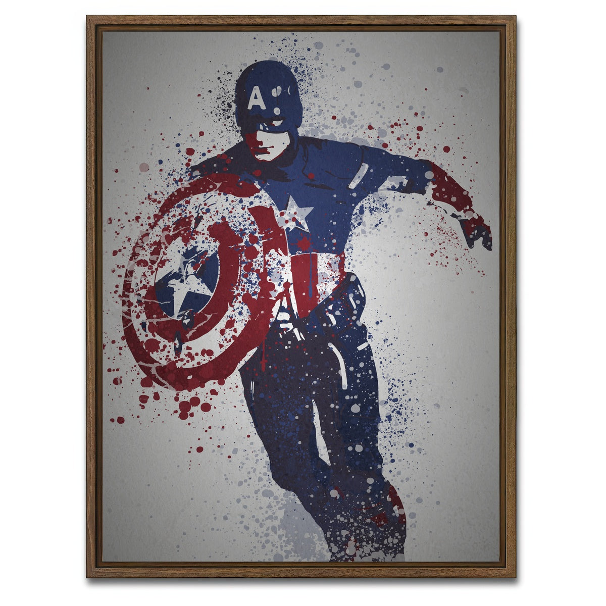 AUTO-MOCKUP WHITE | Cap | 1 Piece | Walnut Framed Canvas | group=3x4