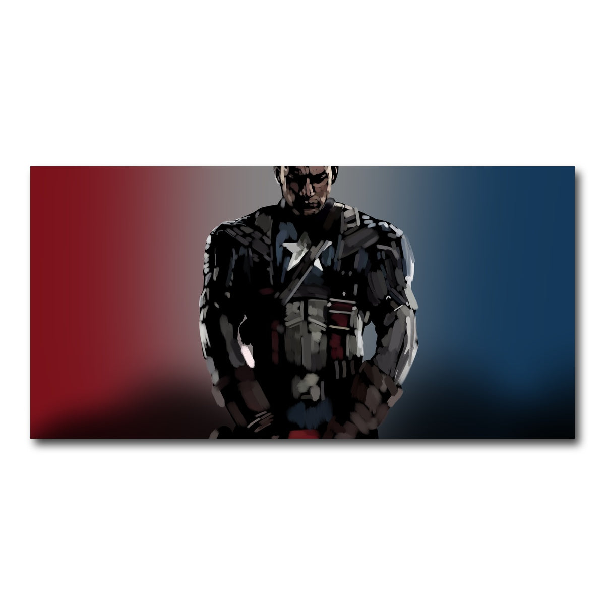 AUTO-MOCKUP WHITE | Cap and His Shield | 1 Piece | Gallery Wrap Canvas | group=2x1